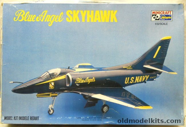Hasegawa 1/32 A-4 Blue Angels Skyhawk, 1103 plastic model kit